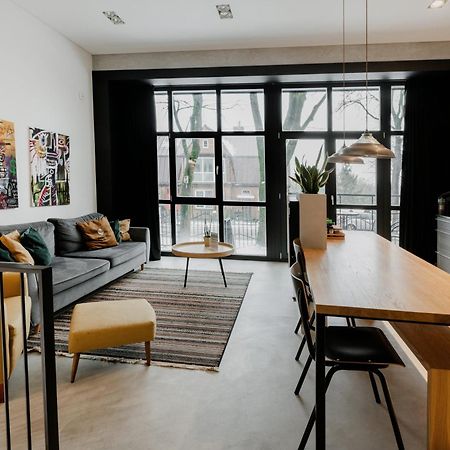 Modern And Spacious Loft Type Apartment 8 With Free Private Parking By "Owl Jazz Apartments" Kaunas Exterior photo