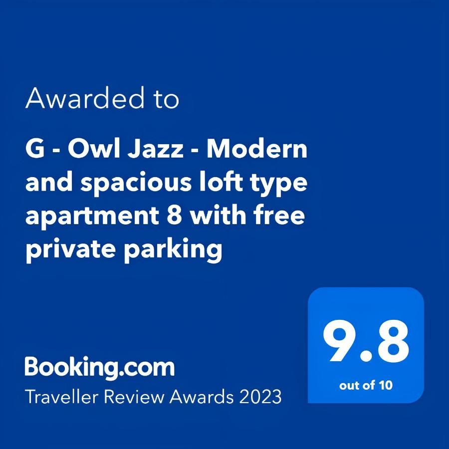 Modern And Spacious Loft Type Apartment 8 With Free Private Parking By "Owl Jazz Apartments" Kaunas Exterior photo